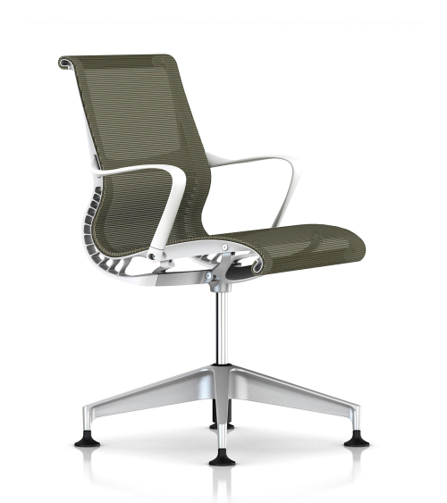 Chaise  SETU rattan / white - Herman Miller