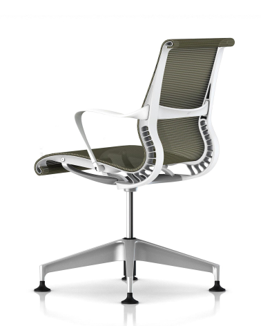 Chaise  SETU rattan / white - Herman Miller