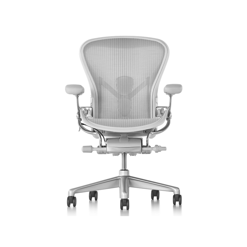 Chaise AERON mineral taille B - Toutes options - Herman Miller