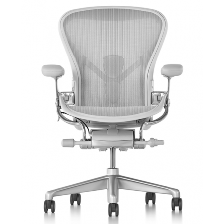 Chaise AERON mineral taille B - Toutes options - Herman Miller