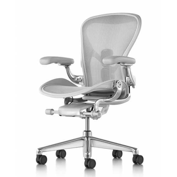 Chaise AERON mineral taille A/C - Toutes options - Herman Miller