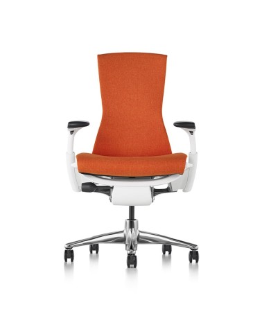 Siège de bureau ergonomique embody couleur orange papaye Siège de bureau ergonomique embody couleur orange papaye