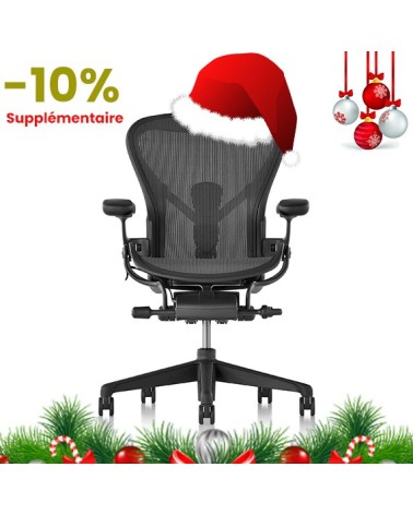 Chaise AERON Classic graphite taille B/C Herman Miller Chaise AERON Classic graphite taille B/C Herman Miller