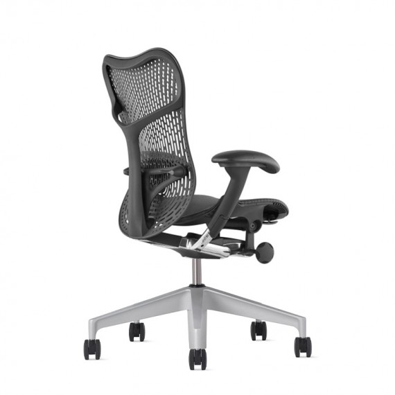 Chaise MIRRA 2 - Finition Noir Triflex Back - Herman Miller