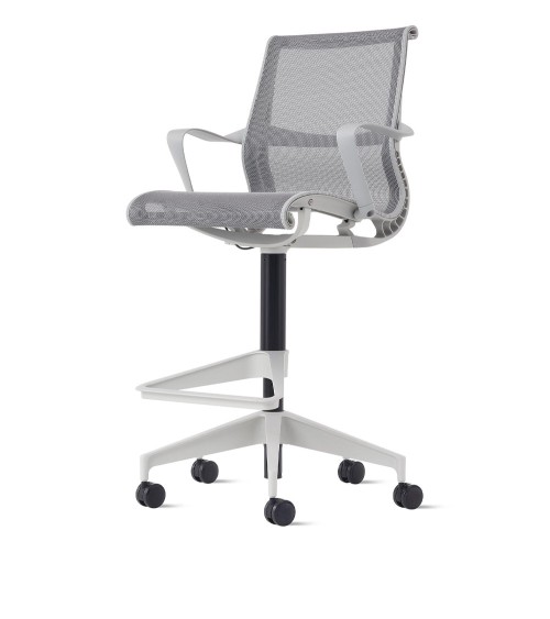 Setu Refresh Glacier White Office Chair | Herman Miller Geneva