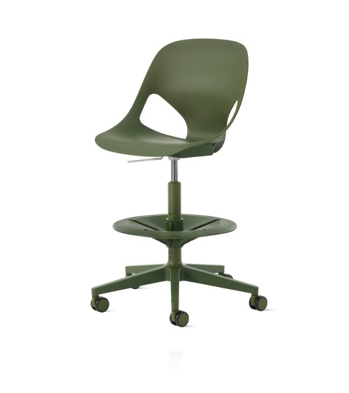 New Herman Miller Zeph Chair – Olive Colour