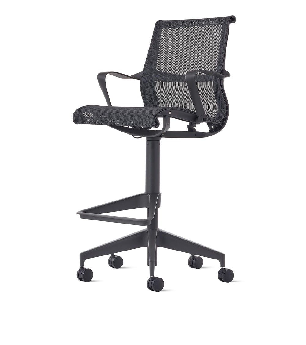 Bürostuhl Setu Refresh Glacier Weiss | Herman Miller Genf