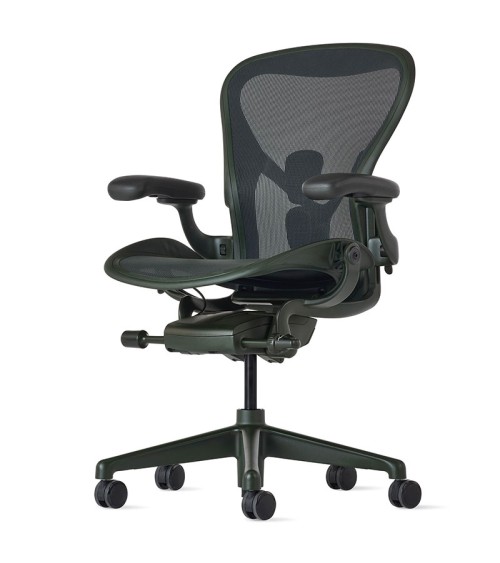 Nouveauté Chaise bureau Aeron Vert Jasper Herman Miller