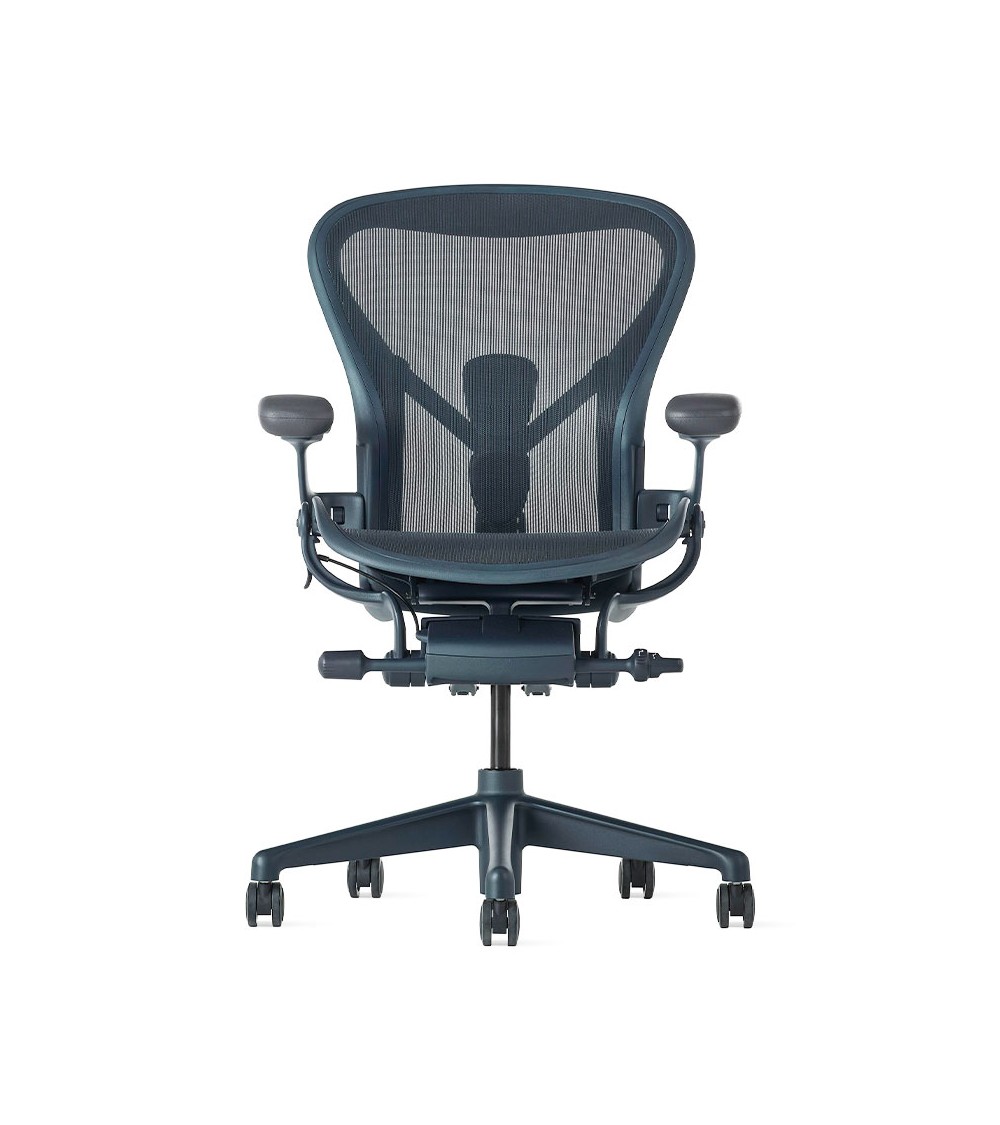 Nouveauté Chaise bureau Aeron Bleu Nighfall Herman Miller