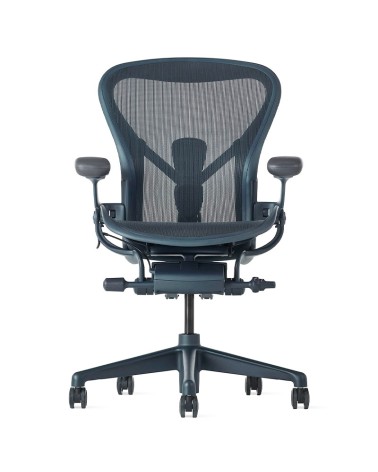 Neu: Aeron-Bürostuhl in Nighfall-Blau von Herman Miller